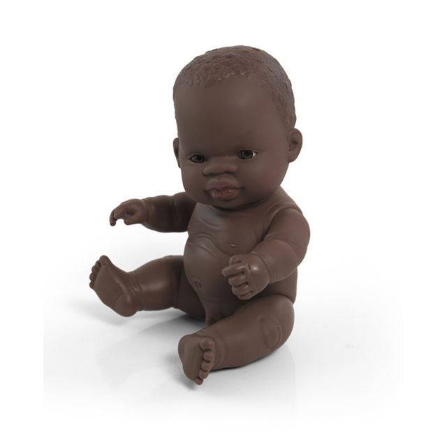 BABY DOLL AFRICAN BOY 21CM