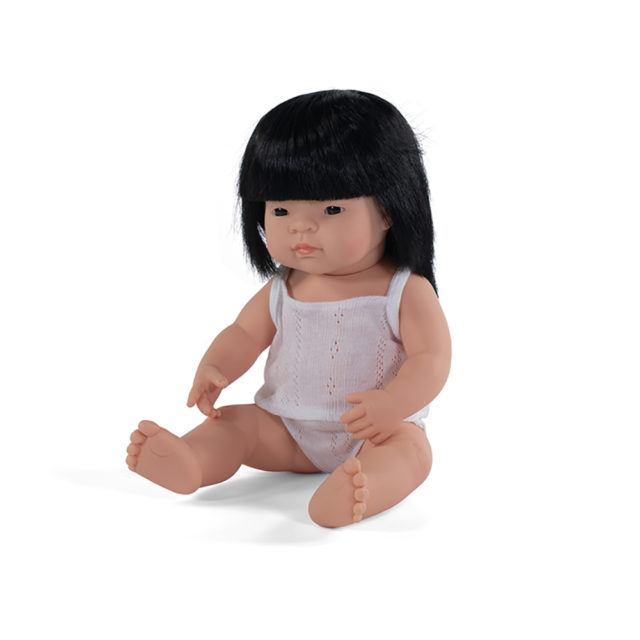 BABY DOLL ASIAN GIRL 38 CM