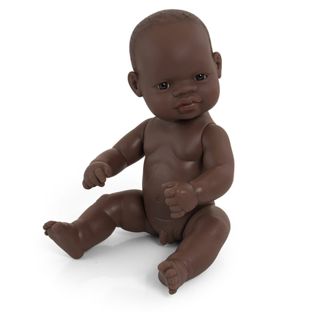 BABY DOLL AFRICAN BOY 32CM