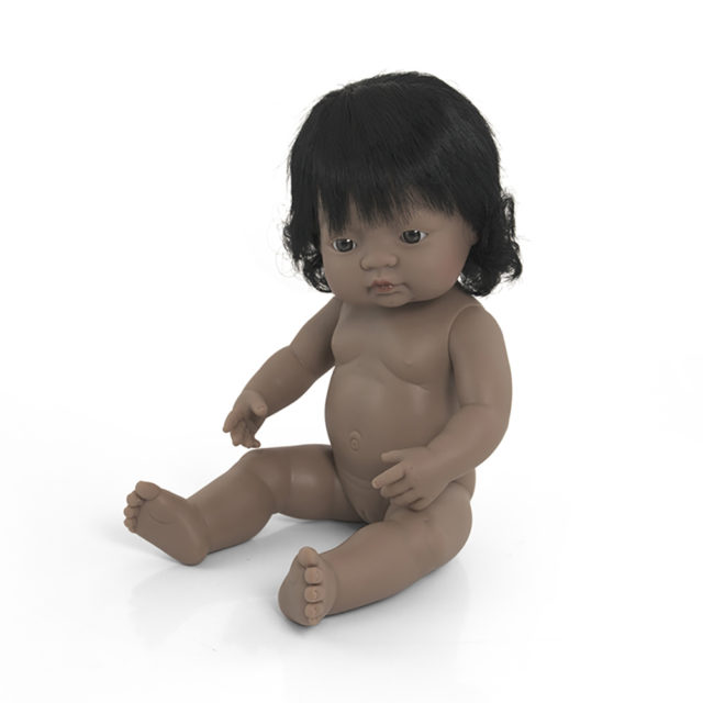 BABY DOLL HISPANIC GIRL 38CM