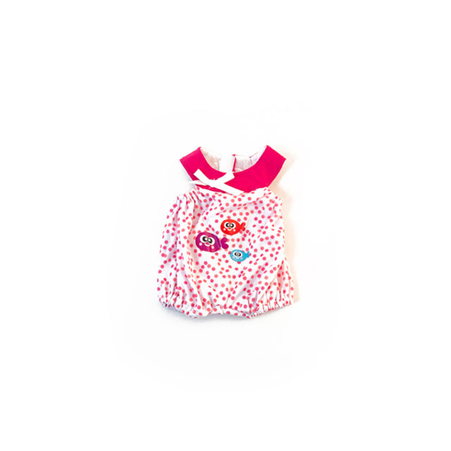 COLD WEATHER PINK DOT PJS 32CM