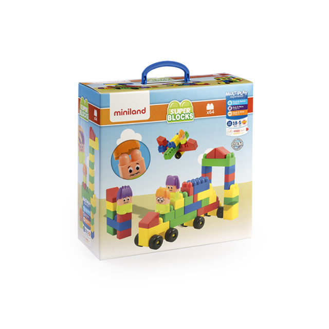 SUPER BLOCKS 64 PCS