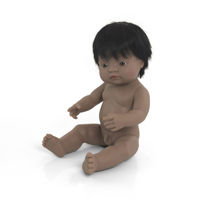 BABY DOLL HISPANIC BOY 38 CM