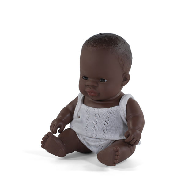 BABY DOLL AFRICAN BOY 21CM