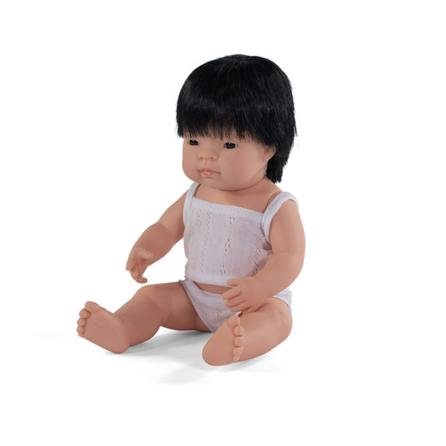 BABY DOLL ASIAN BOY 38 CM
