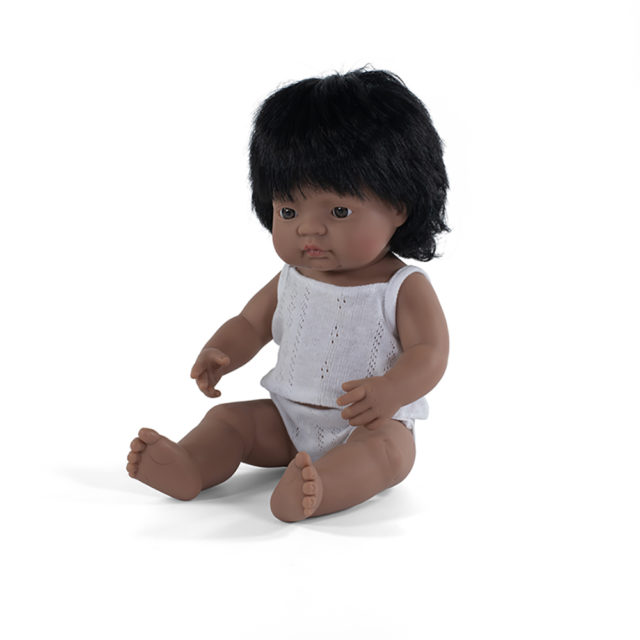 BABY DOLL HISPANIC GIRL 38CM