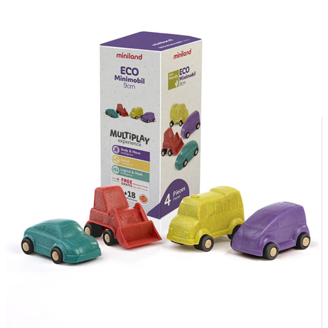 ECO MINIMOBIL 9 CM 4 UTS