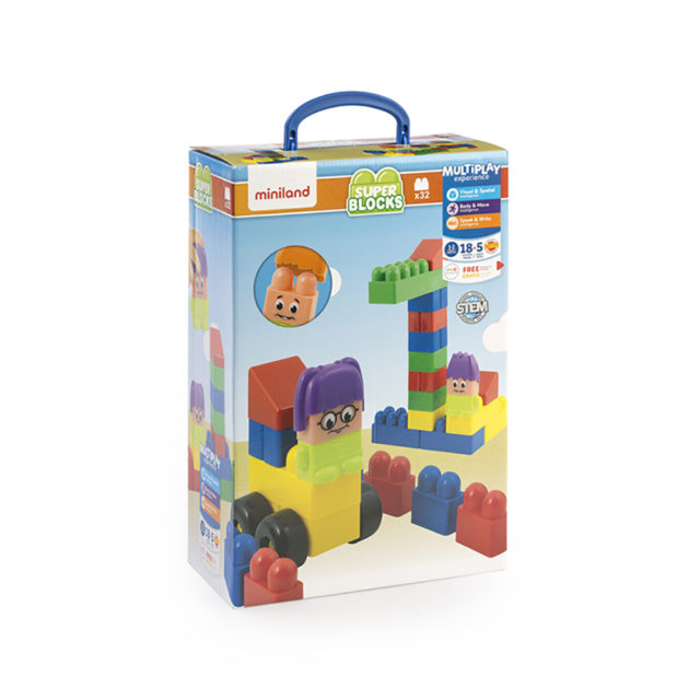 SUPER BLOCKS 32 PCS