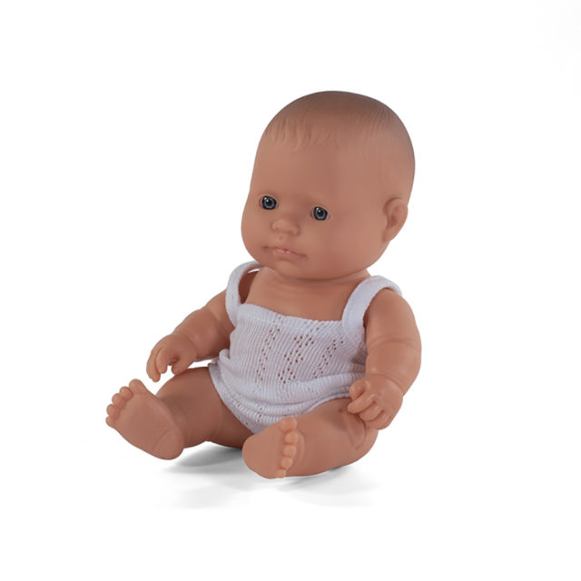 BABY DOLL CAUCASIAN GIRL 21CM