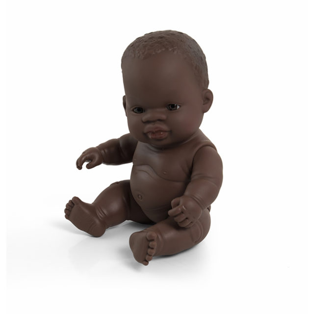 BABY DOLL AFRICAN GIRL 21CM