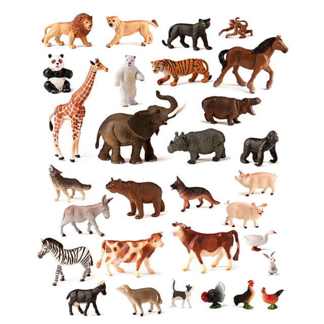 WILD AND FARM ANIMALS 30 UTS