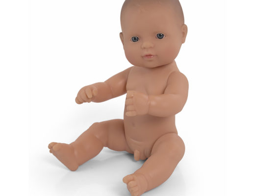 BABY DOLL CAUCASIAN BOY 32CM