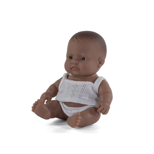 BABY DOLL HISPANIC BOY 21CM