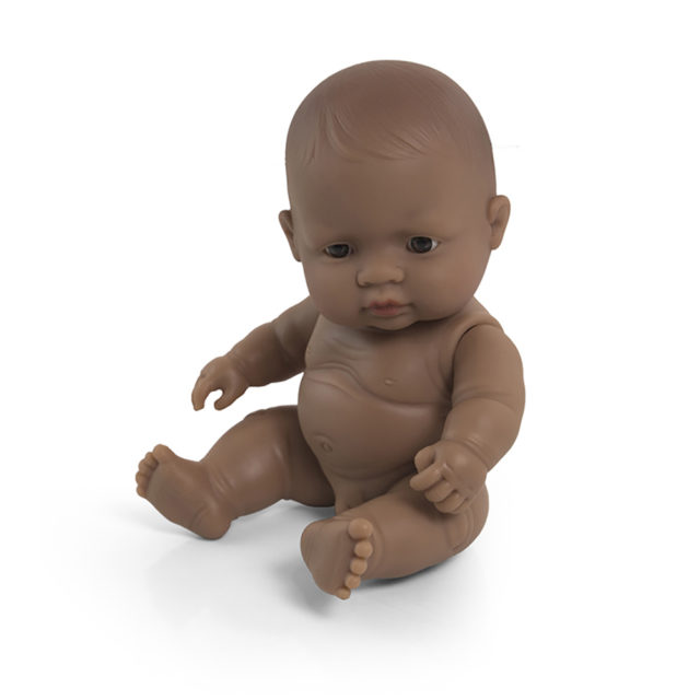 BABY DOLL HISPANIC BOY 21CM