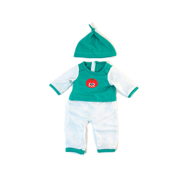 PIJAMA FRÍO VERDE RAYAS 38CM