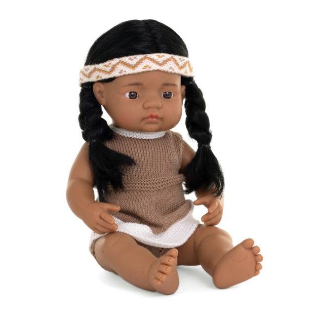 Baby Doll Native American Girl 15” (box)