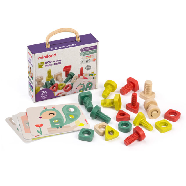 Juego de tornillos y tuercas ECO Nuts&Bolts