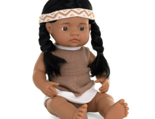 Baby Doll Native American Girl 15” (box)