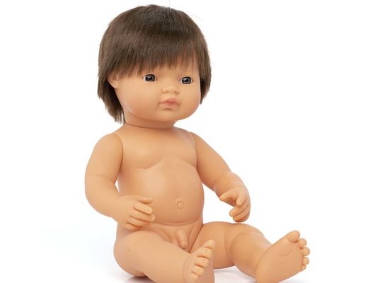 Baby Doll Brunette Boy 38 cm