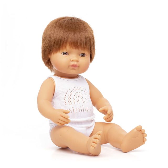 Baby Doll Redhead Boy 38 cm