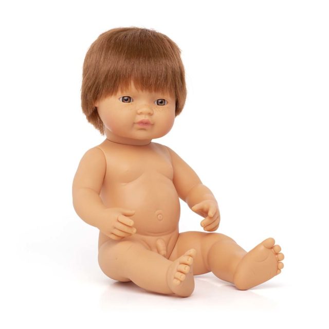 Baby Doll Redhead Boy 38 cm