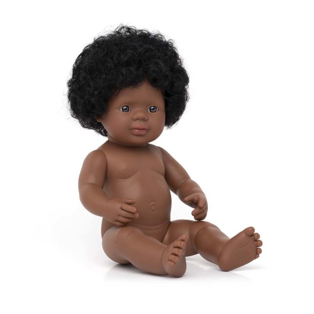 Muñeca afroamericana 38 cm