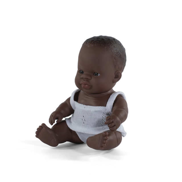 BABY DOLL AFRICAN GIRL 21CM