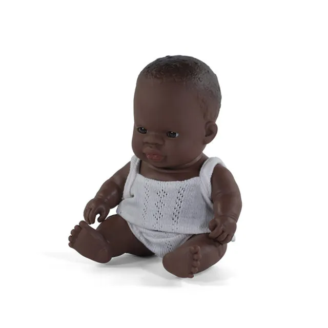 BABY DOLL AFRICAN BOY 21CM